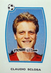 Sticker Claudio Sclosa - Supercalcio 1985-1986 - Panini