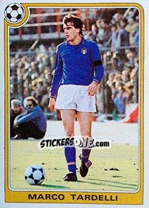 Sticker Marco Tardelli - Supercalcio 1985-1986 n. 135 - Panini