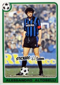 Sticker Alessandro Altobelli - Supercalcio 1985-1986 n. 137 - Panini