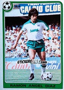 Sticker Ramon Angel Diaz - Supercalcio 1985-1986 n. 139 - Panini