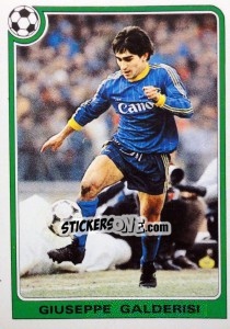 Sticker Giuseppe Galderisi - Supercalcio 1985-1986 - Panini