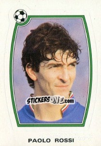 Sticker Paolo Rossi - Supercalcio 1985-1986 n. 144 - Panini