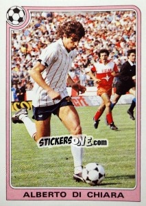 Figurina Alberto Di Chiara - Supercalcio 1985-1986 - Panini