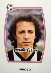 Figurina Dirceu - Supercalcio 1985-1986 - Panini