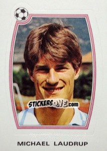 Sticker Michael Laudrup - Supercalcio 1985-1986 - Panini