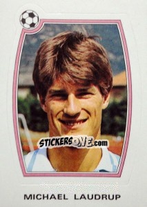 Sticker Michael Laudrup - Supercalcio 1985-1986 n. 156 - Panini
