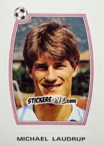 Figurina Michael Laudrup - Supercalcio 1985-1986 - Panini