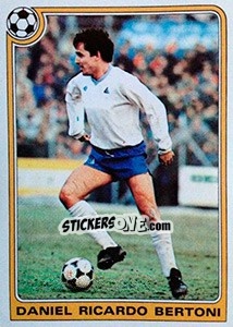 Figurina Daniel Ricardo Bertoni - Supercalcio 1985-1986 - Panini