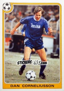 Sticker Dan Corneliusson - Supercalcio 1985-1986 - Panini