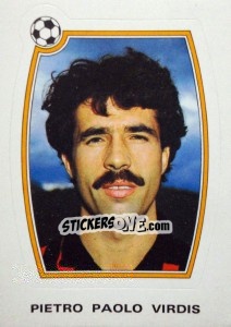 Sticker Pietro Paolo Virdis - Supercalcio 1985-1986 - Panini