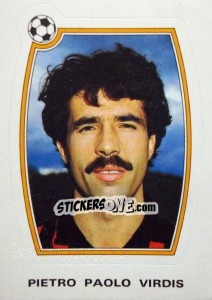 Sticker Pietro Paolo Virdis - Supercalcio 1985-1986 n. 171 - Panini