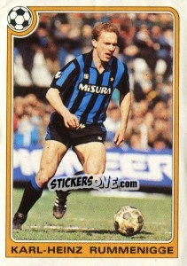 Sticker Karl-Heinz Rummenigge - Supercalcio 1985-1986 - Panini