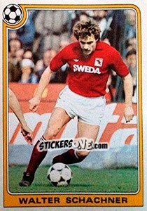 Cromo Walter Schachner - Supercalcio 1985-1986 - Panini