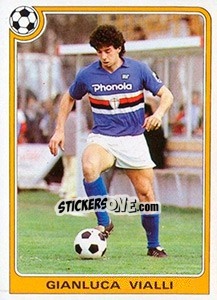 Sticker Gianluca Vialli - Supercalcio 1985-1986 n. 175 - Panini