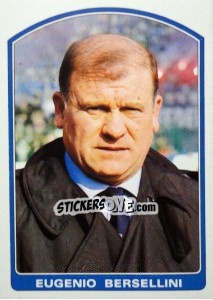 Sticker Eugenio Bersellini - Supercalcio 1985-1986 n. 178 - Panini