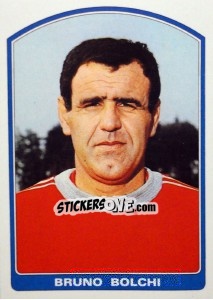 Sticker Bruno Bolchi - Supercalcio 1985-1986 - Panini