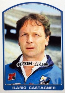 Figurina Ilario Castagner - Supercalcio 1985-1986 - Panini