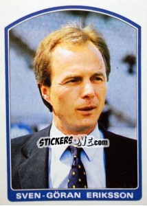 Sticker Sven-Göran Eriksson - Supercalcio 1985-1986 - Panini