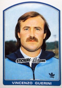 Sticker Vincenzo Guerini - Supercalcio 1985-1986 n. 185 - Panini