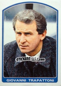 Sticker Giovanni Trapattoni - Supercalcio 1985-1986 n. 190 - Panini