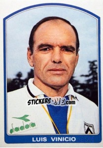 Sticker Luis Vinicio - Supercalcio 1985-1986 n. 191 - Panini