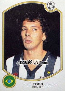 Sticker Eder - Supercalcio 1985-1986 - Panini