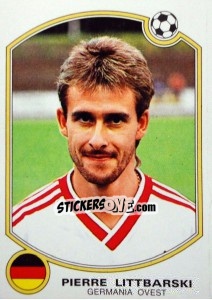 Cromo Pierre Littbarski - Supercalcio 1985-1986 - Panini