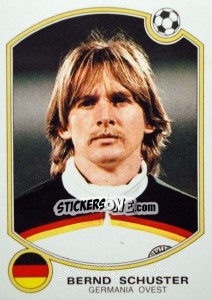 Sticker Bernd Schuster - Supercalcio 1985-1986 - Panini