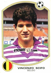 Figurina Vincenzo Scifo - Supercalcio 1985-1986 n. 202 - Panini
