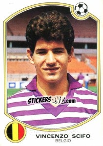 Figurina Vincenzo Scifo - Supercalcio 1985-1986 - Panini