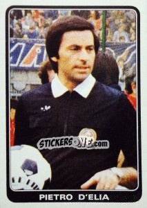 Sticker Pietro D'Elia - Supercalcio 1985-1986 n. 209 - Panini