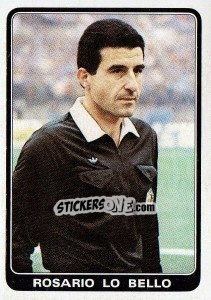 Sticker Rosario Lo Bello - Supercalcio 1985-1986 n. 210 - Panini