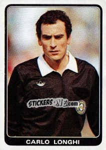 Sticker Carlo Longhi - Supercalcio 1985-1986 n. 211 - Panini