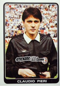 Sticker Claudio Pieri - Supercalcio 1985-1986 - Panini