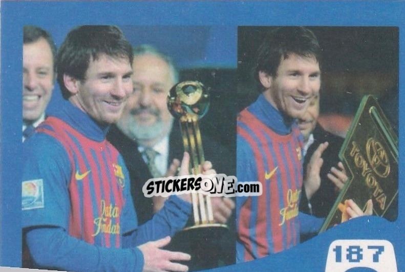 Cromo Lionel Messi - PLAY MESSI n. 187 - NO EDITOR