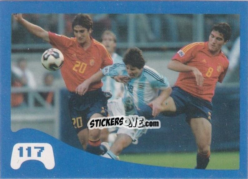 Cromo Lionel Messi - PLAY MESSI n. 117 - NO EDITOR