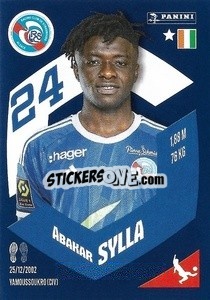 Sticker Abakar Sylla - Foot 2023-2024
 n. 409 - Panini