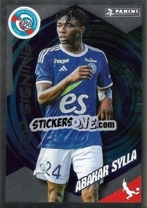 Sticker Abakar Sylla (Strasbourg) - Foot 2023-2024
 n. 449 - Panini