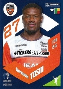 Figurina Aiyegun Tosin - Foot 2023-2024
 n. 151 - Panini