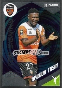 Figurina Aiyegun Tosin (Lorient) - Foot 2023-2024
 n. 163 - Panini