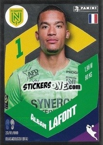 Sticker Alban Lafont (Le Roc) - Foot 2023-2024
 n. 280 - Panini