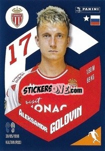 Sticker Aleksandr Golovin - Foot 2023-2024
 n. 245 - Panini