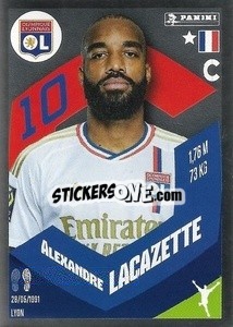 Sticker Alexandre Lacazette (L'As) - Foot 2023-2024
 n. 184 - Panini