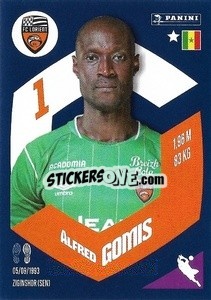 Sticker Alfred Gomis - Foot 2023-2024
 n. 134 - Panini