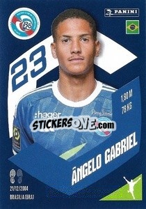 Sticker Ângelo Gabriel - Foot 2023-2024
 n. 413 - Panini