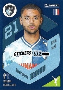 Sticker Antoine Joujou - Foot 2023-2024
 n. 84 - Panini