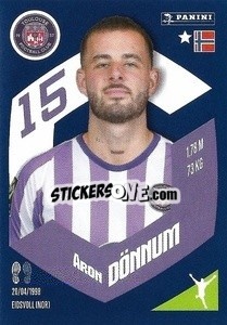 Sticker Aron Dønnum - Foot 2023-2024
 n. 438 - Panini