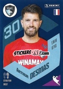 Sticker Arthur Desmas - Foot 2023-2024
 n. 68 - Panini