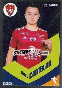 Sticker Axel Camblan (Le Talent) - Foot 2023-2024
 n. 23 - Panini