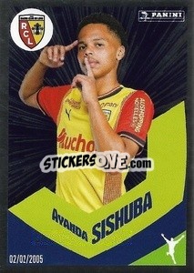 Sticker Ayanda Sishuba (Le Talent) - Foot 2023-2024
 n. 89 - Panini